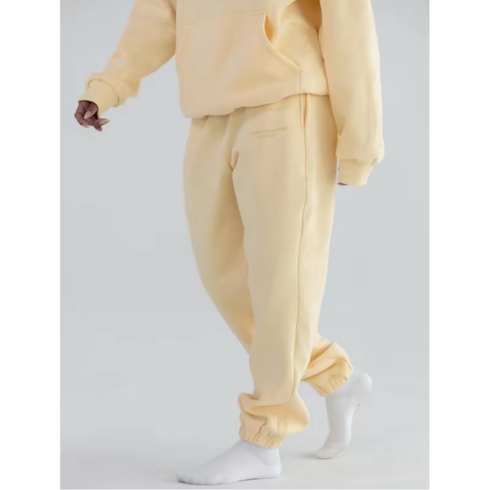 Comfrt Unisex Cloud Sweatpants Yellow